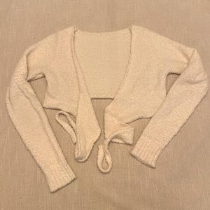 Skims Cozy Knit Wrap Top